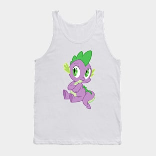 Spike sitting arms crossed Tank Top